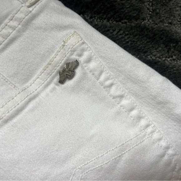A/X Armani Exchange White Straight Leg Jeans - Picture 4 of 6